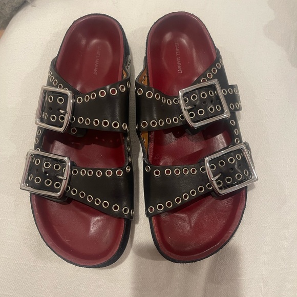 Isabel Marant Lennyo buckle sandals size 36 gently worn includes dust bag - Picture 3 of 5